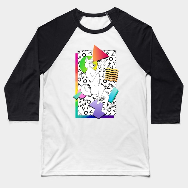 peace, love, paws and pride Baseball T-Shirt by DangerFox